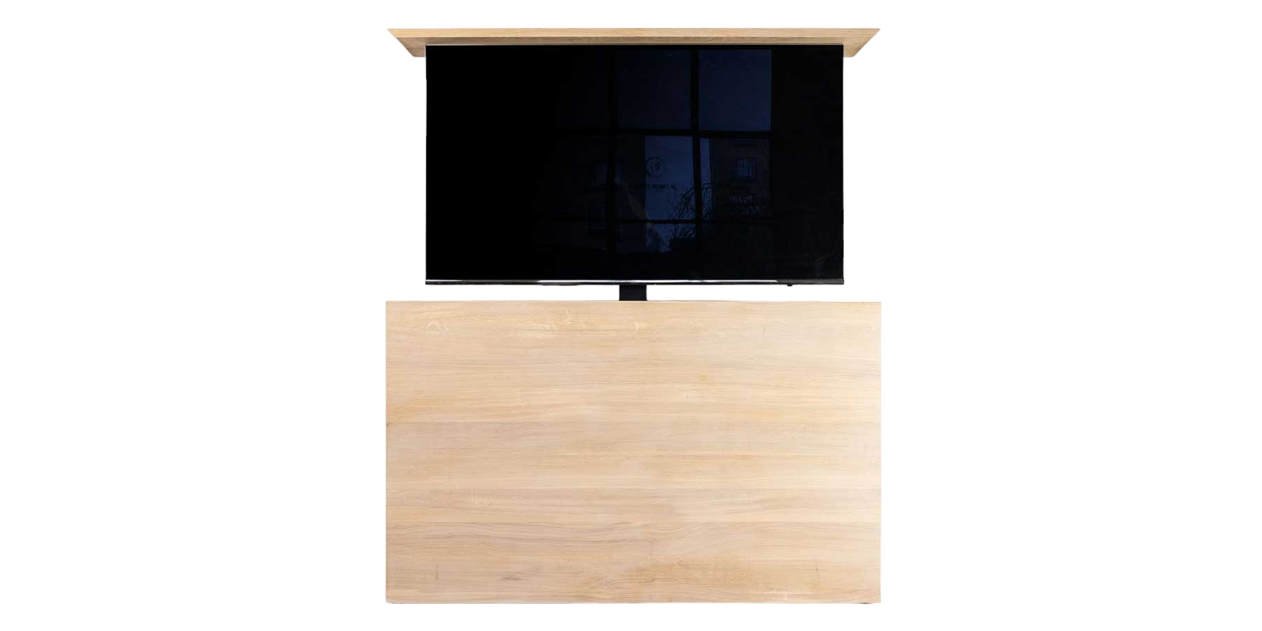 TV lift meubel Oak Box 43 inch licht