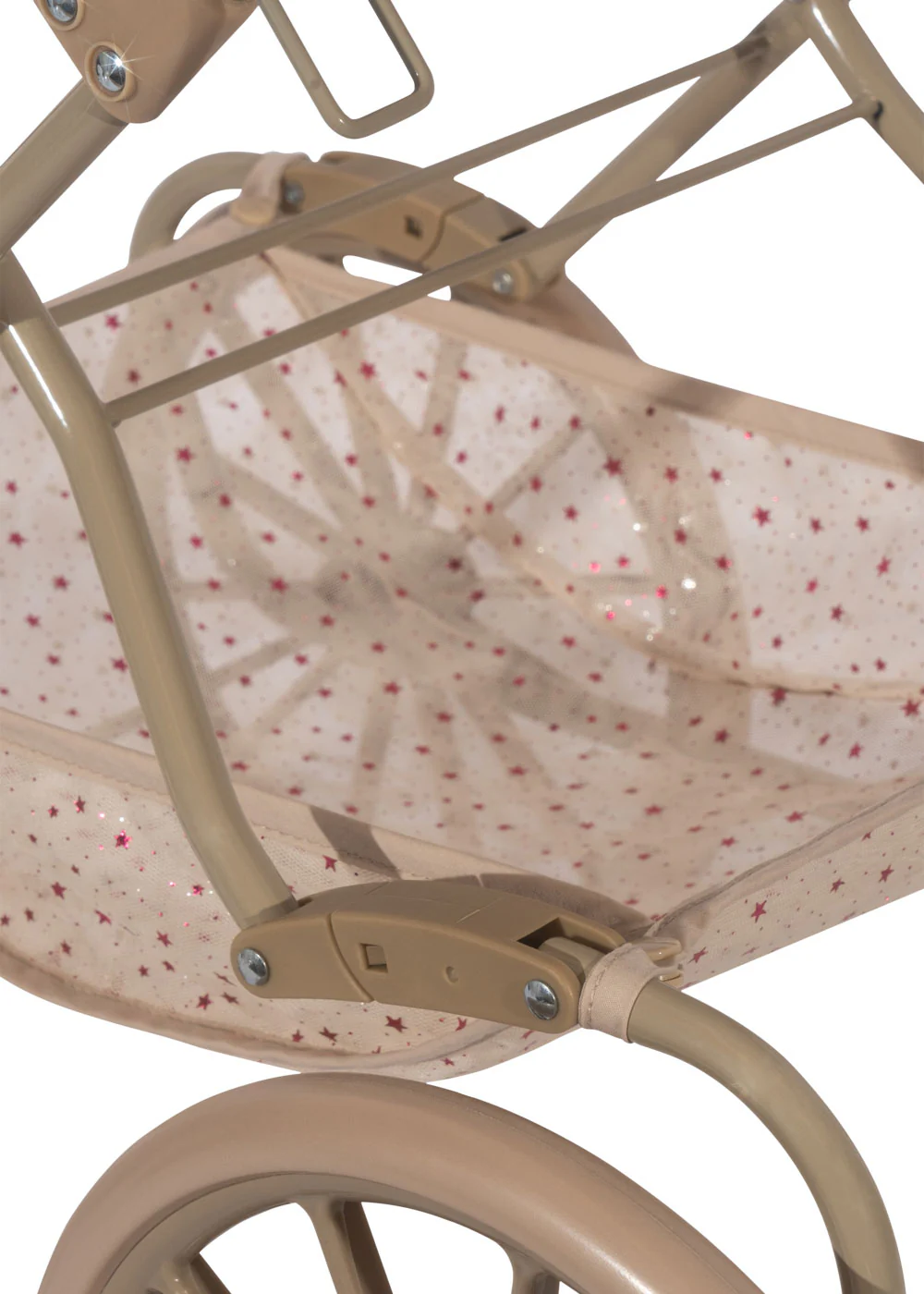 Tulle dukkebarnevogn - fairy etoile sangria - OS