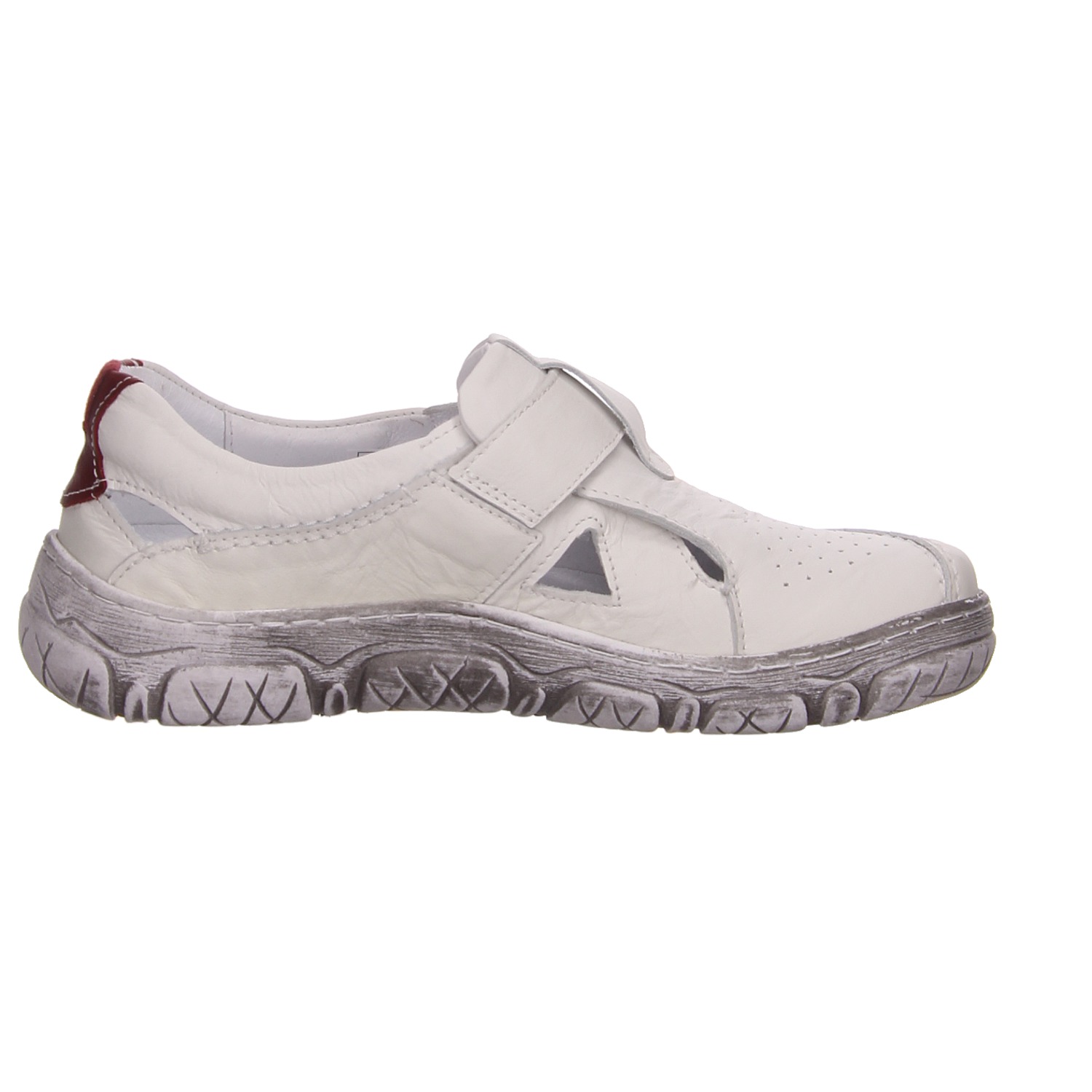 Krisbut Slipper weiß weiss/weiss kombi