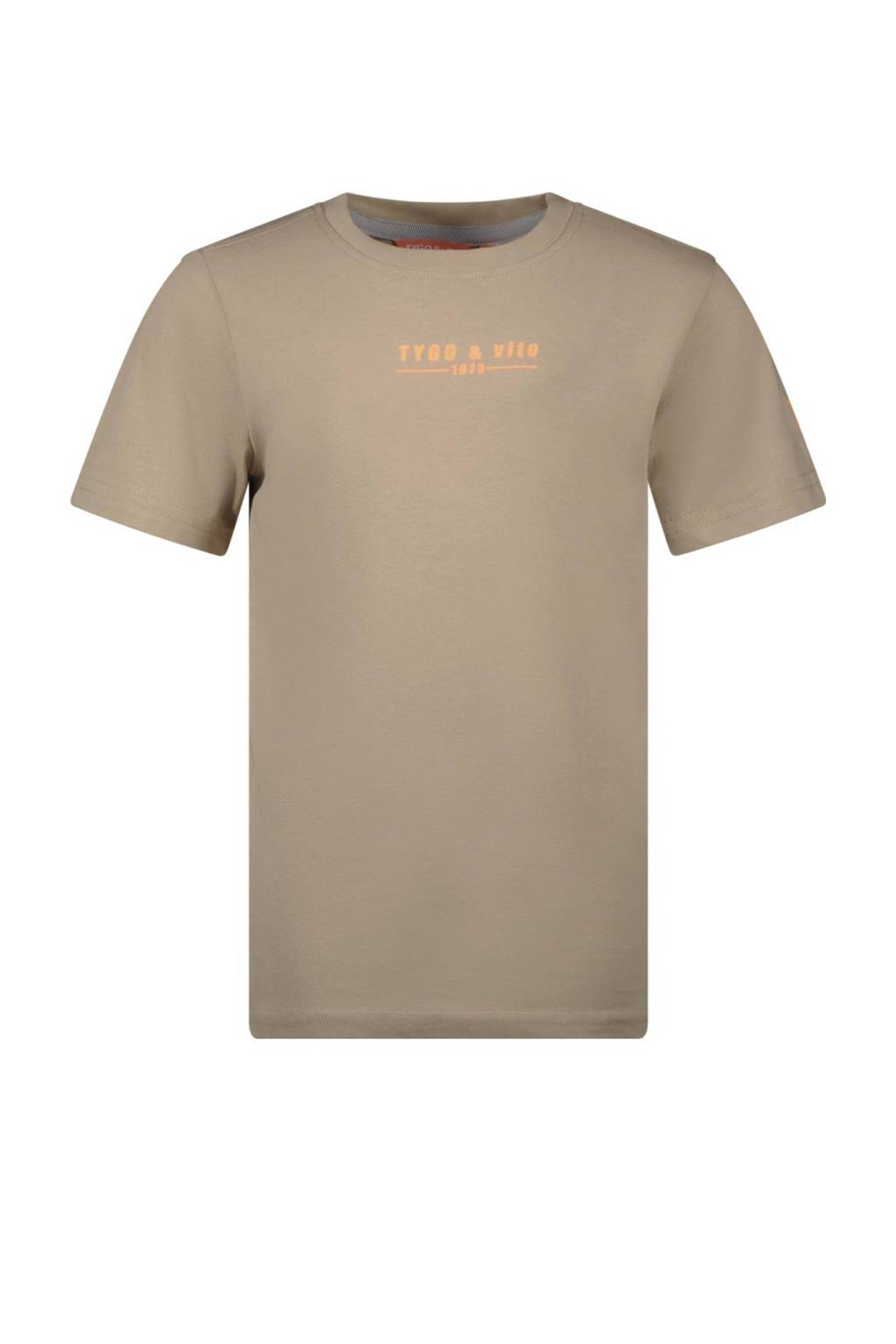 TYGO & vito t-shirt zand