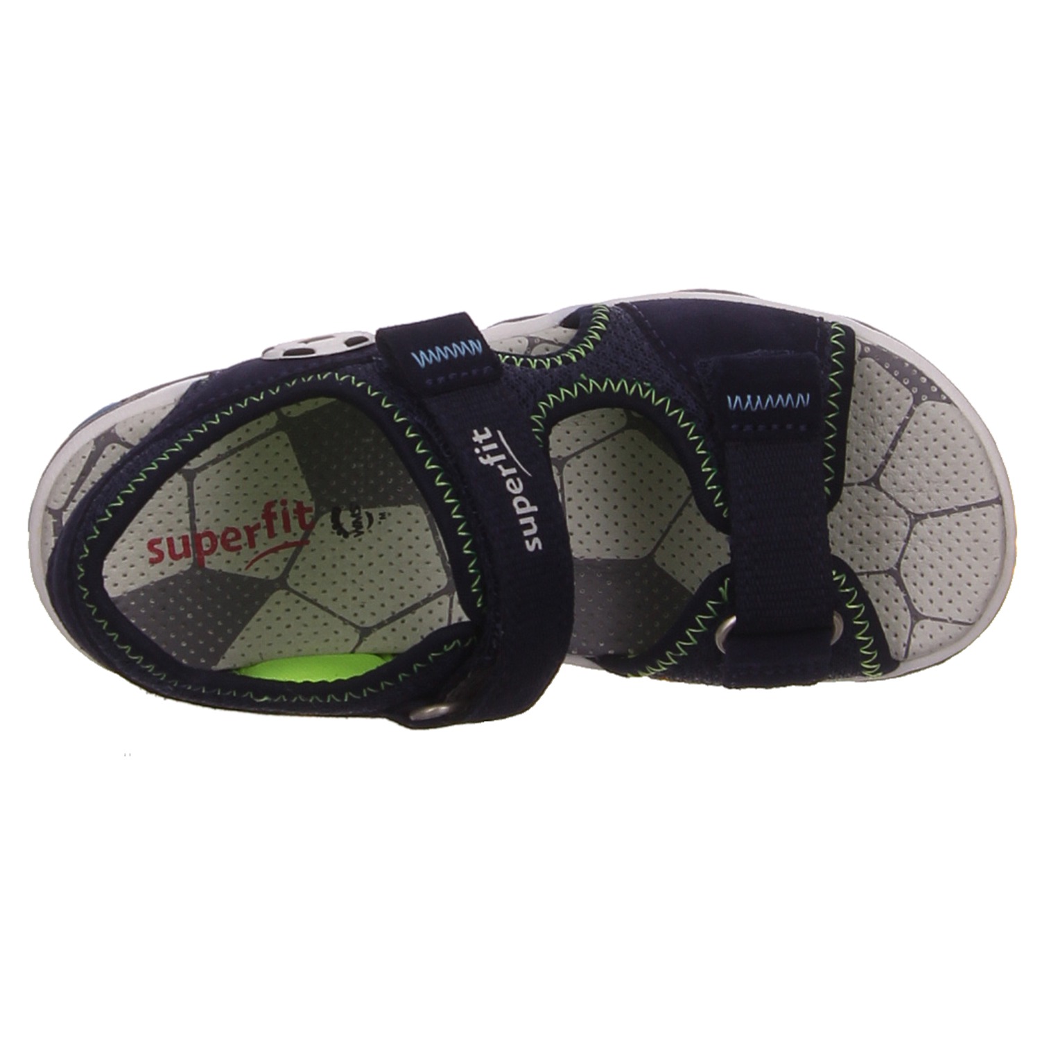 Superfit Sandale blau grün blau