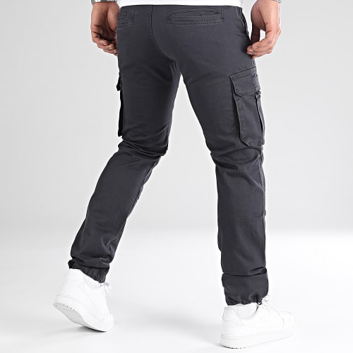 Pantalon Cargo Regular Fit 0218 Gris Anthracite