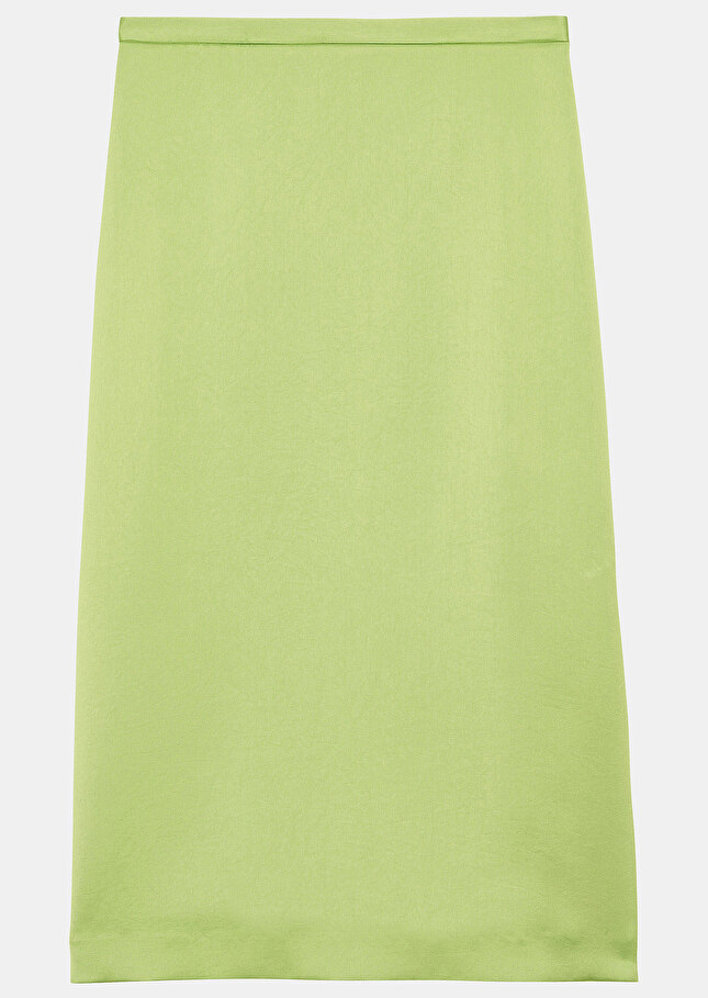 Jupe Jennyverte en satin