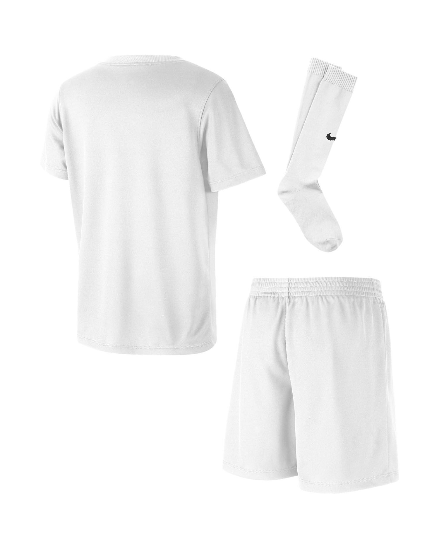 Ensemble match/entrainement Nike Park Kit Set Blanc pour enfant
