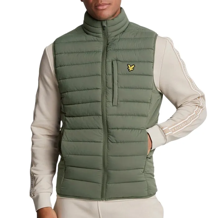 Lyle & Scott Stretch Lightweight Quilted Bodywarmer Heren