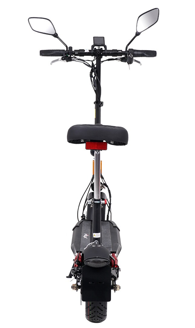 eFlux Lite Six E-Scooter 1000 Watt mit Straßenzulassung, 40 km/h, verstellbarer Sitz, Lithium-Akku