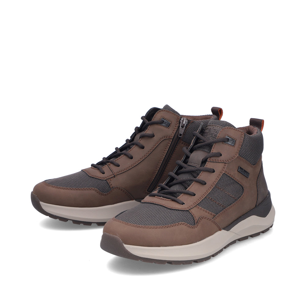 Rieker Herren-TEX-Stiefel Braun-Beige