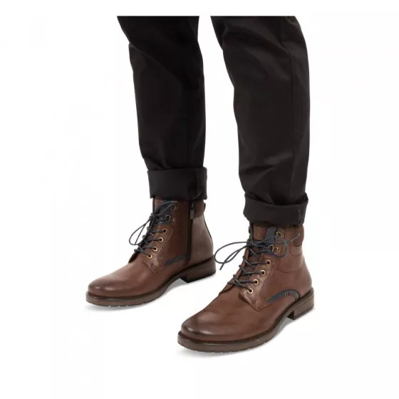 Bottines MARRON DENIM SIDE
