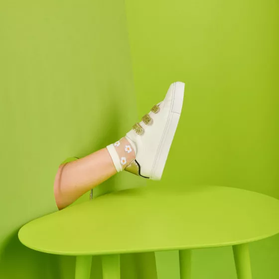 Baskets BLANC ACTIVE FASHION