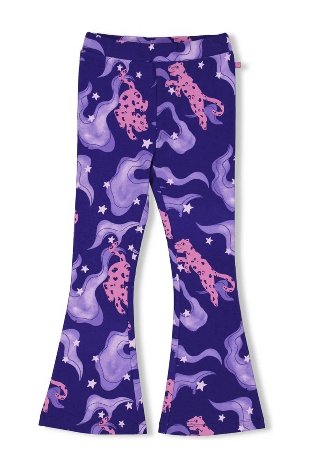 Jubel flared broek donkerblauw