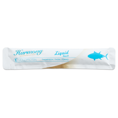Harmony Cat Monoprotein Liquid Snack Thunfisch 5x14g