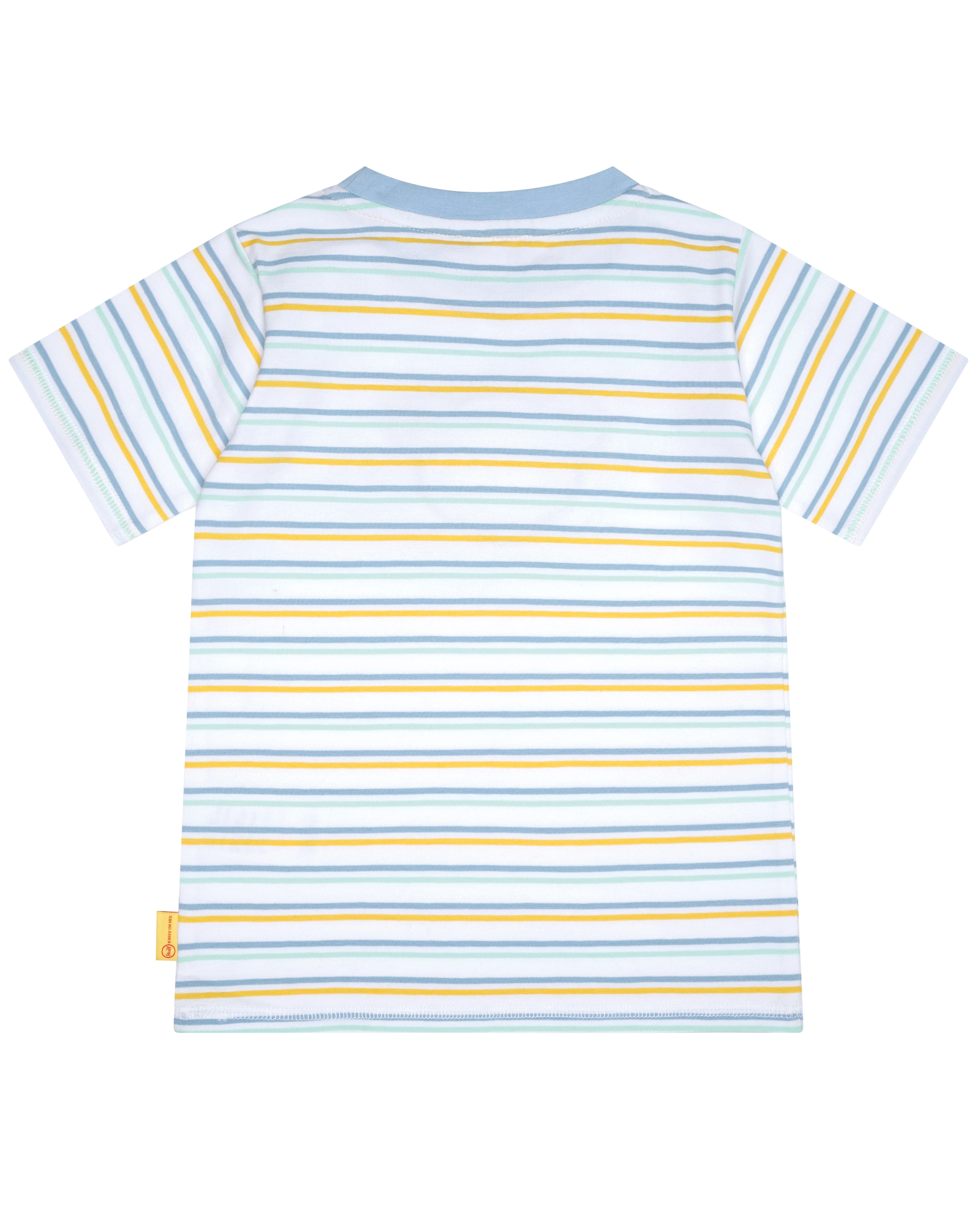 T-Shirt ANTO gestreift in bright white