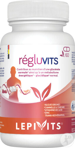 Lepivits Régluvits Glycémie Normale 60 Gélules