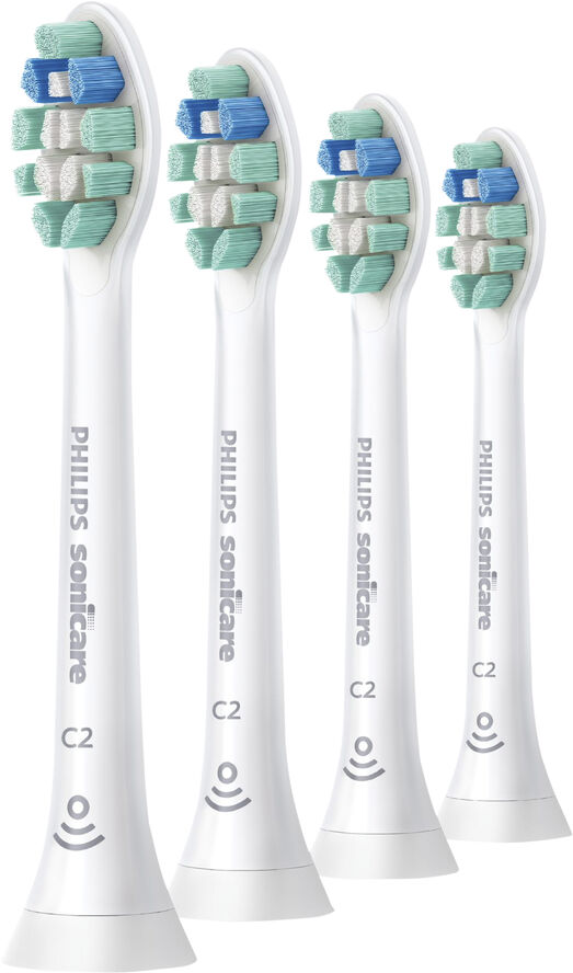 Philips Børstehoved Sonicare Optimal Plaque Defence, HX9024/10 Hvid