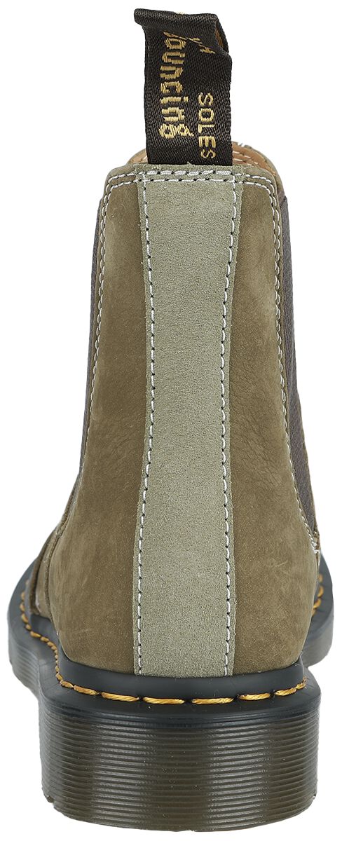 2976 - Muted Olive Tumnled Boots  | Dr. Martens Bottes
