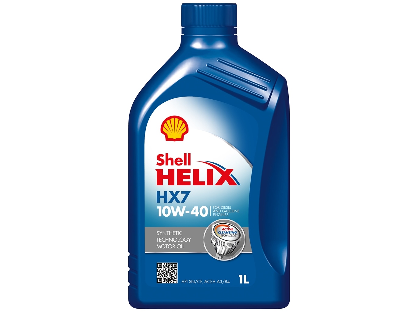 LUBRIFICANTE HELIX SHELL HX7 10W40 SN/CF A3/B4 1 LT