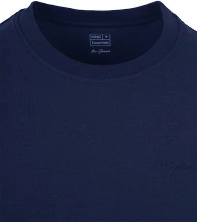 King Essentials The Shawn T-Shirt Navy KM111010002-B025T kopen