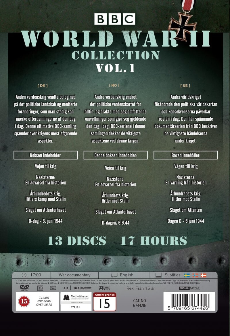 World War II Collection - Del 1 - Bbc - DVD