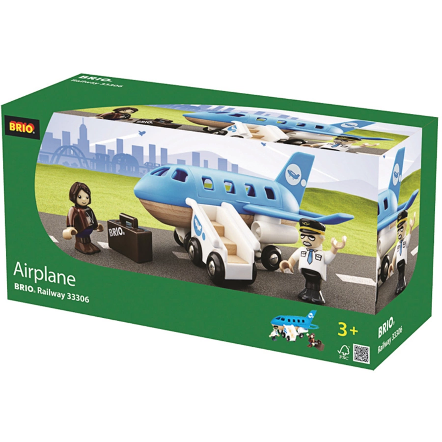 BRIO® WORLD Blaues Flugzeug 33306