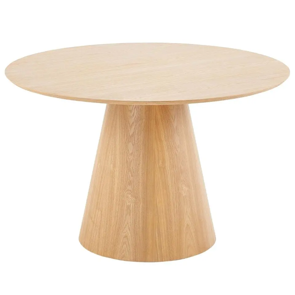 Eettafel Rond - Naturel - 120x120x75cm - 2-4 Personen - Fynn