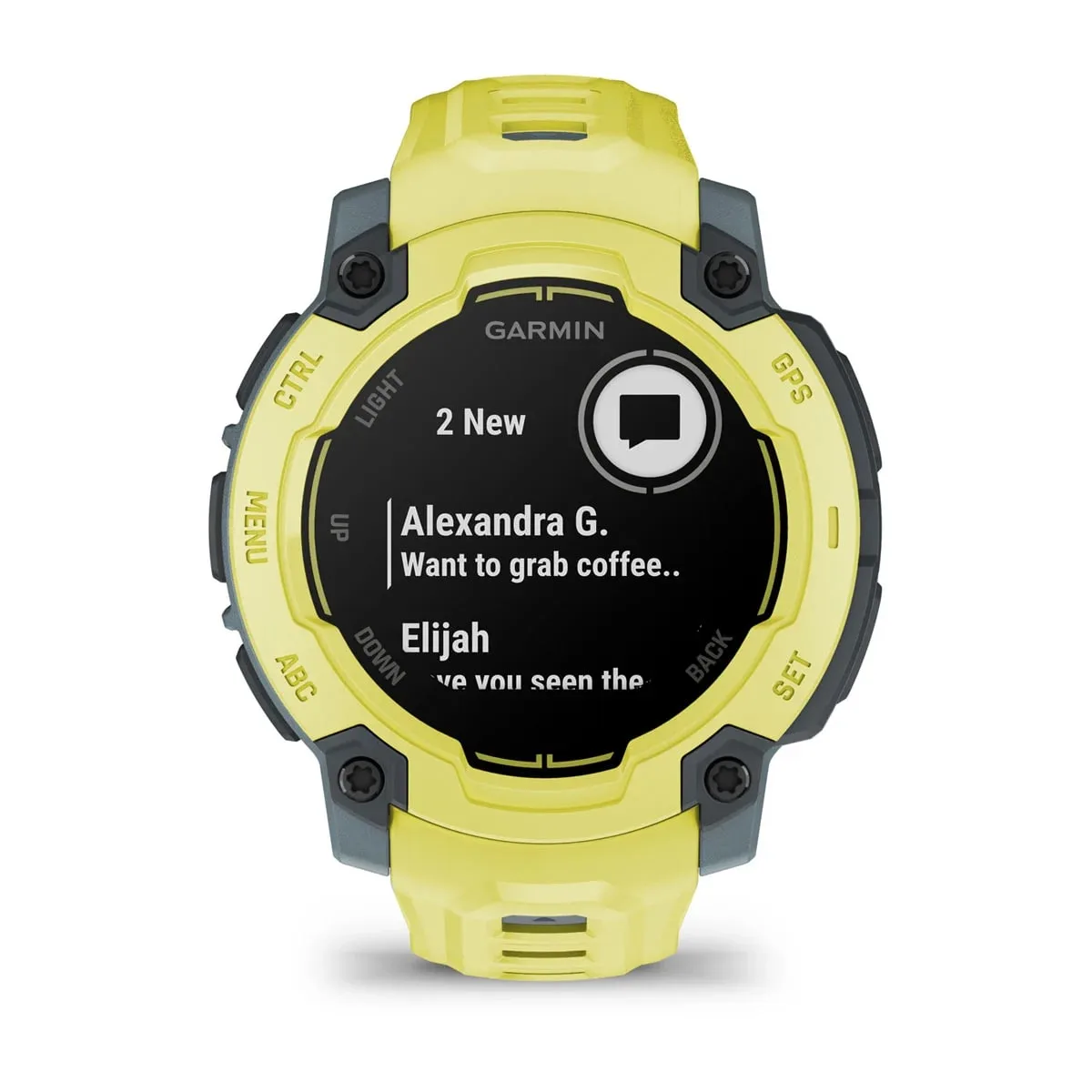 Garmin Instinct E, 45 Mm Electriclimebezel W/ Electriclimeband