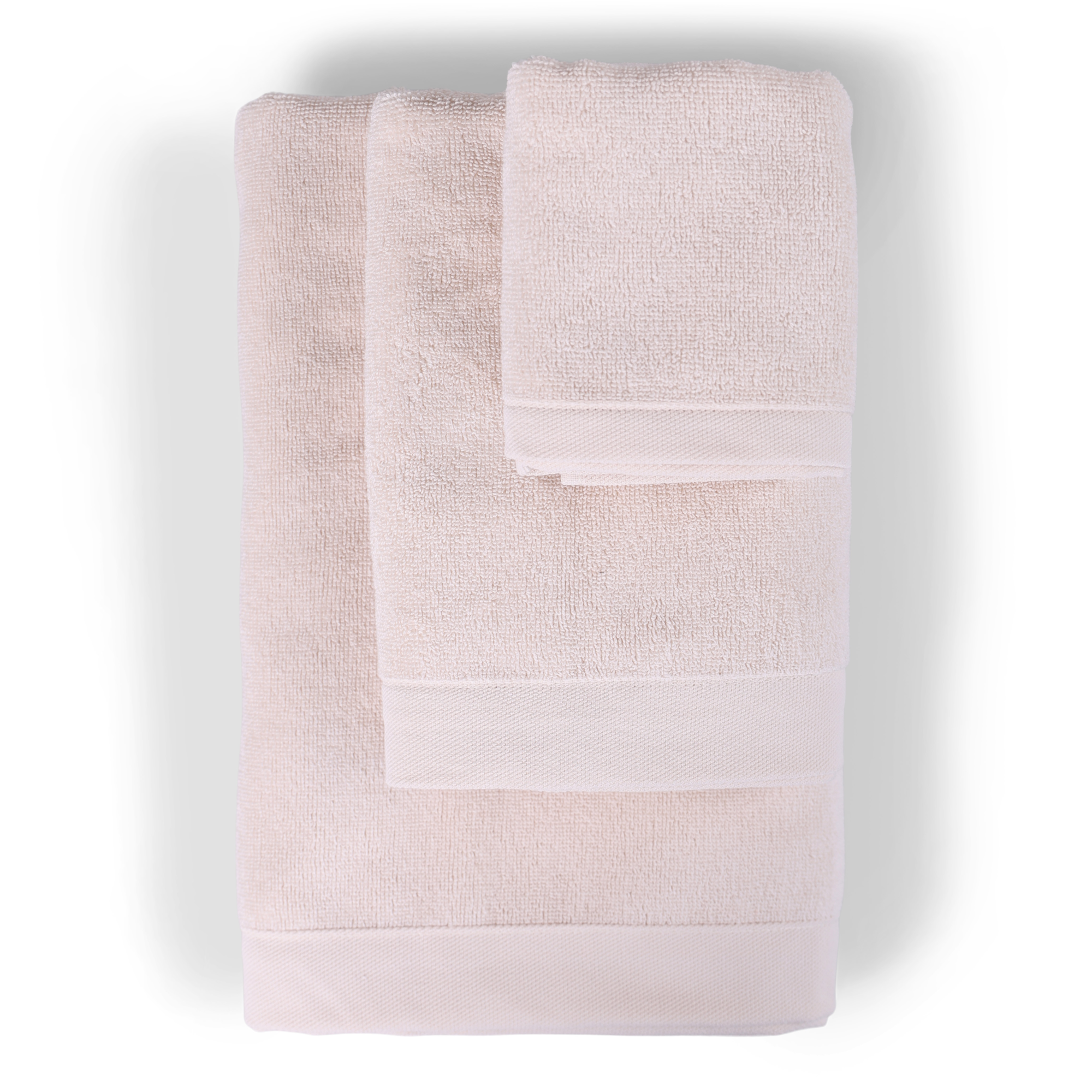Handdoek offwhite 50x100 cm - set van 8