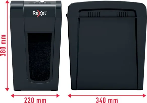 Makulator Rexel Secure X10-SL krydsmakulering 4x40 mm (P-4)