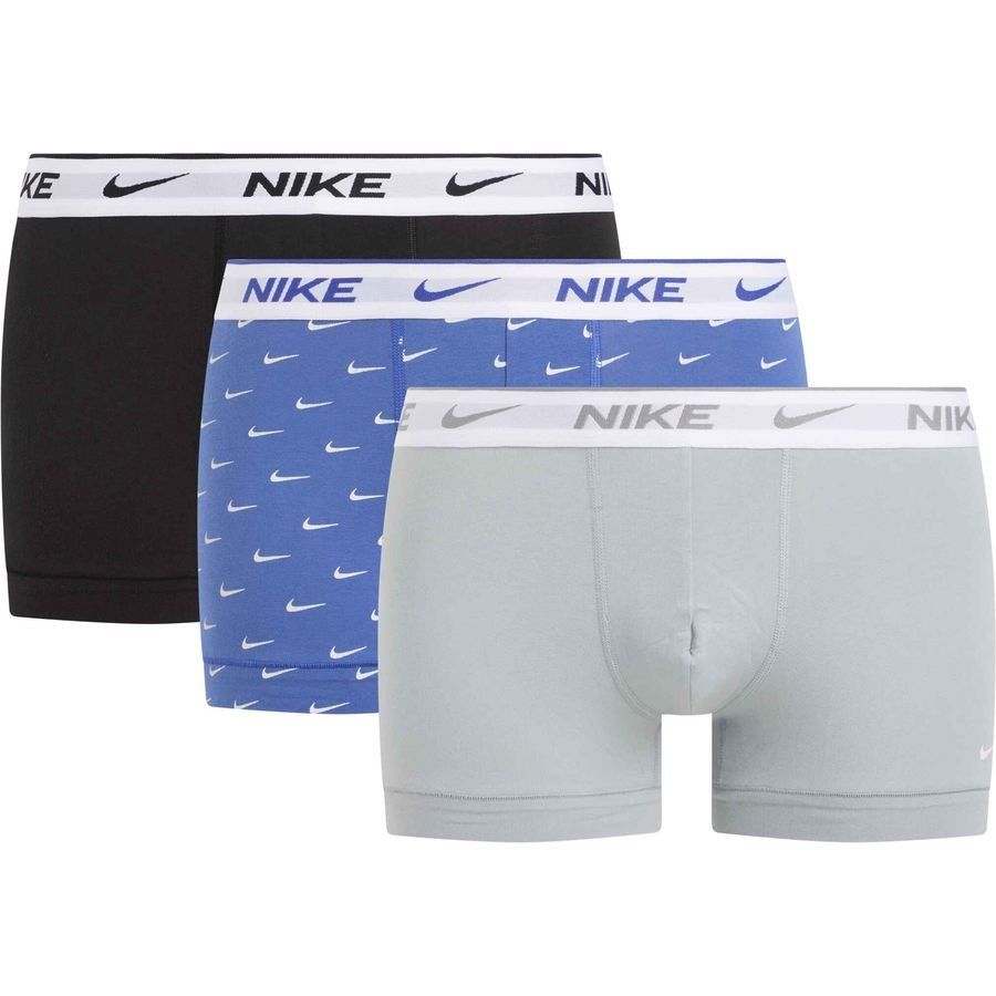 Nike Boxers Everyday Cotton Stretch Pack de 3 - Astronomy Blue/Vert/Noir