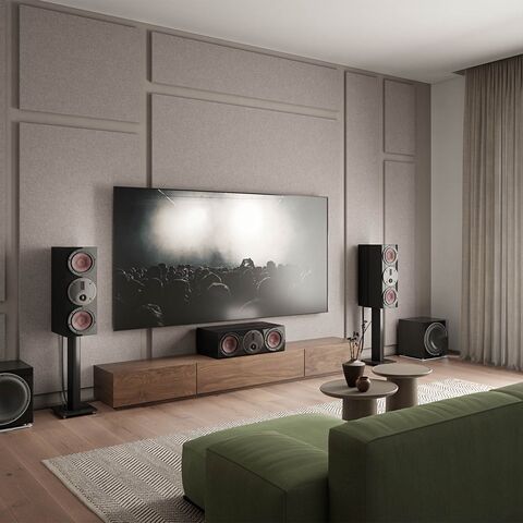 DALI RUBIKORE CINEMA – exclusieve middenluidspreker met KORE-technologie Black (High Gloss Lacquer)