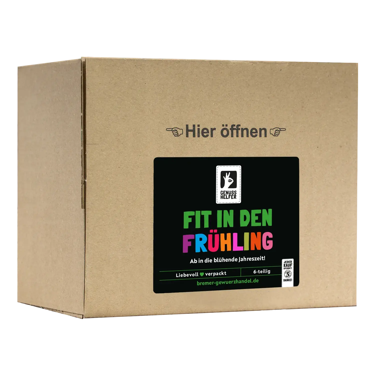 Genuss-Set - Fit in den Frühling, 6 Tlg.