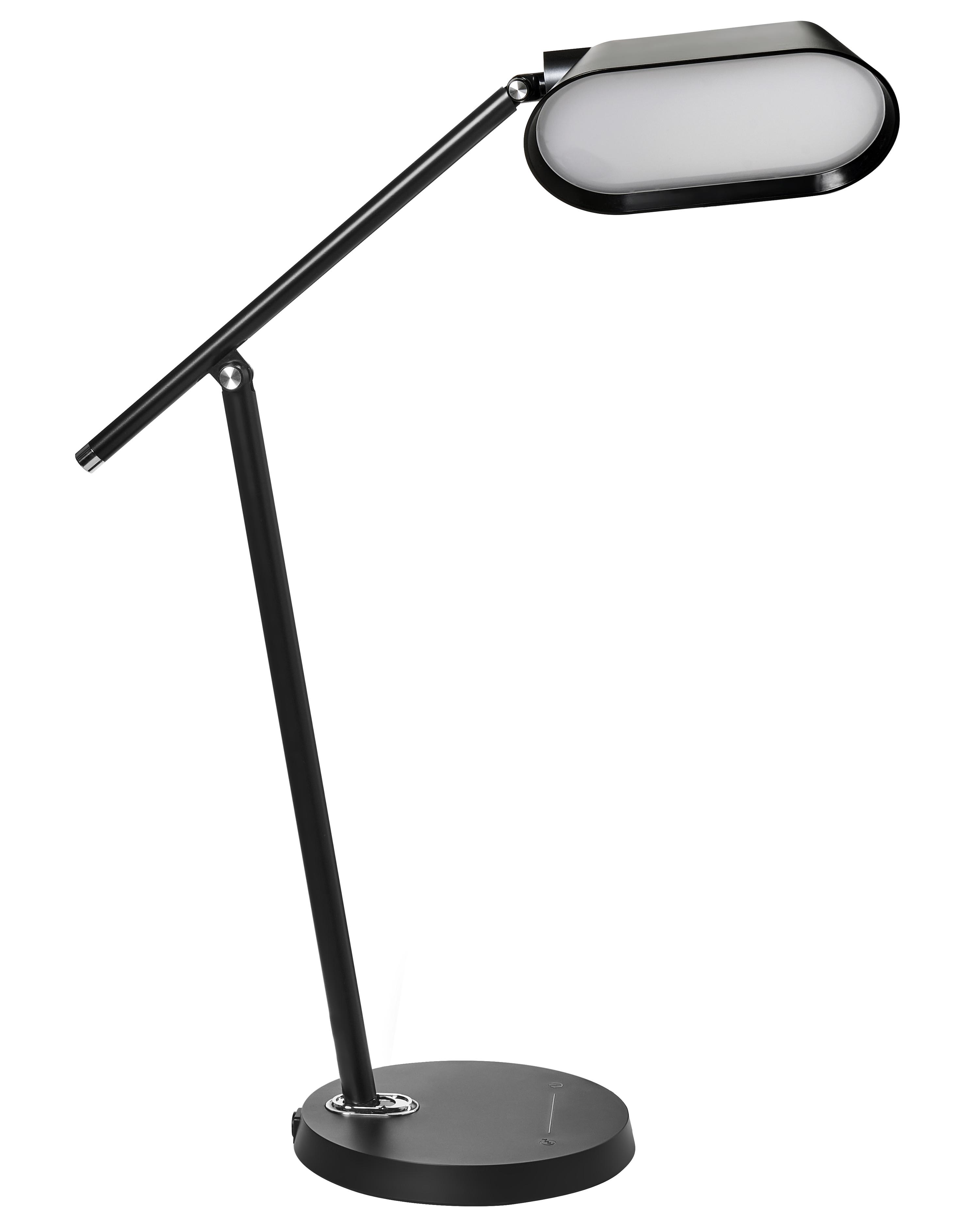 LED bureaulamp LEONIS met dimmer Zwart