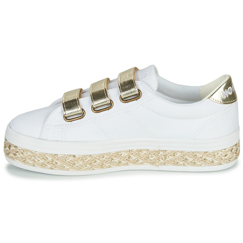 No Name - MALIBU STRAPS - Blanc / Doré