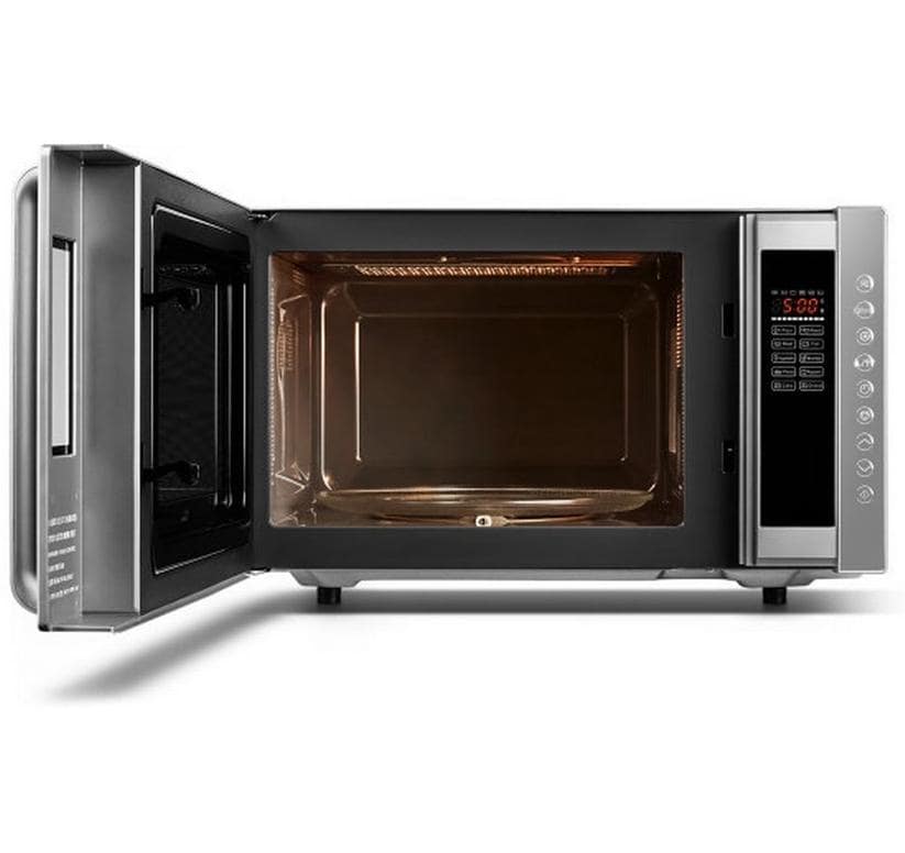 Mikrowelle mit Grill MD 17495 Grau<br>Kombination aus Mikrowelle, Grill und Ofen