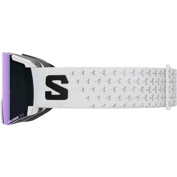 Masque de ski SALOMON S/VIEW PHOTO WHITE/AW BLUE