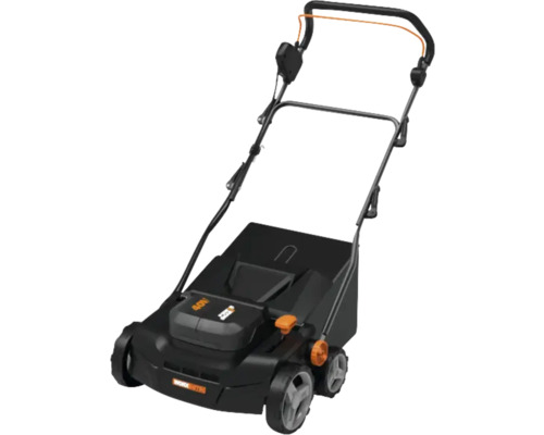 WORX Nitro 40V (2 x 20V) WG855E.9 2-in-1 snoerloze gazonbeluchter, borstelloze motor + GRATIS bonusartikel: 20V accu WA3644 (4,0Ah)