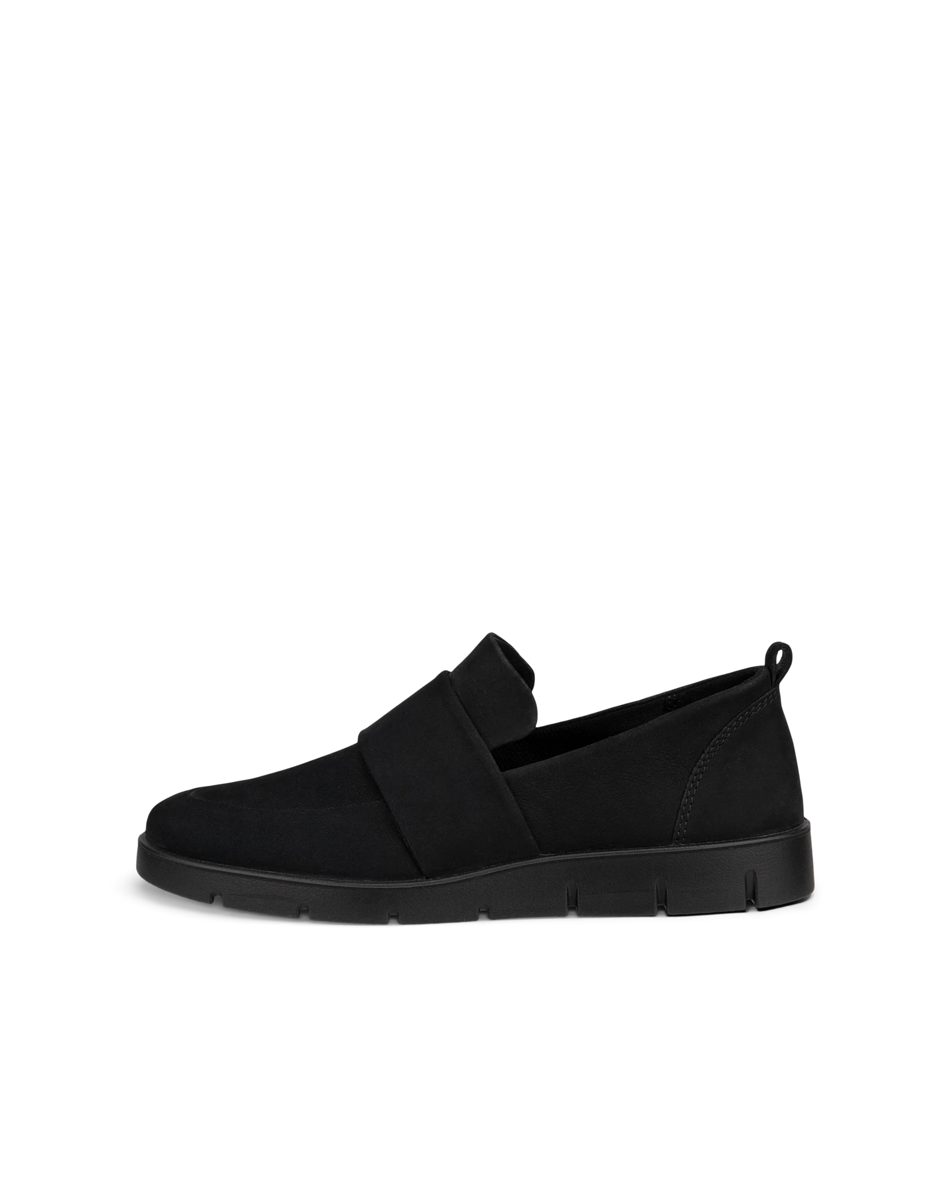 ECCO BELLA Damen Nubuk-Loafer Schwarz