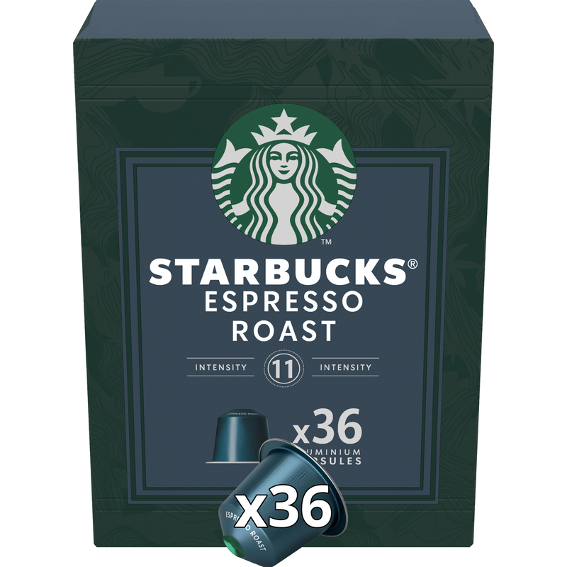 Starbucks Kaffeekapseln Espresso Roast, 36 Stück