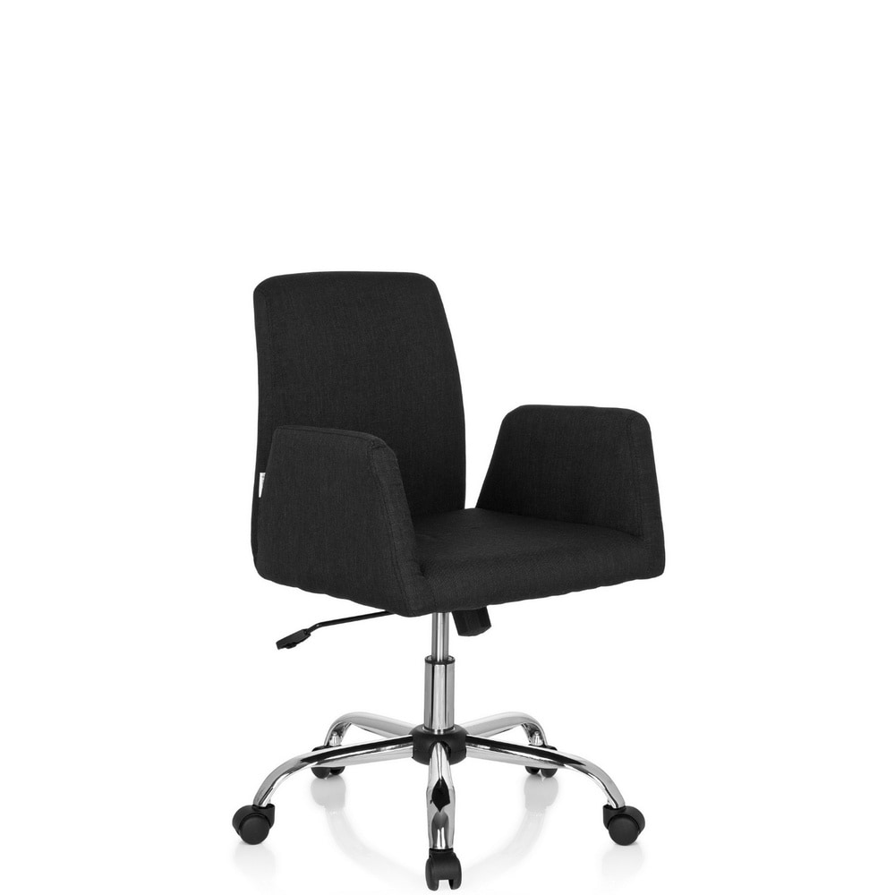 Home Office Bürostuhl FLOW Stoff mit Armlehnen hjh OFFICE