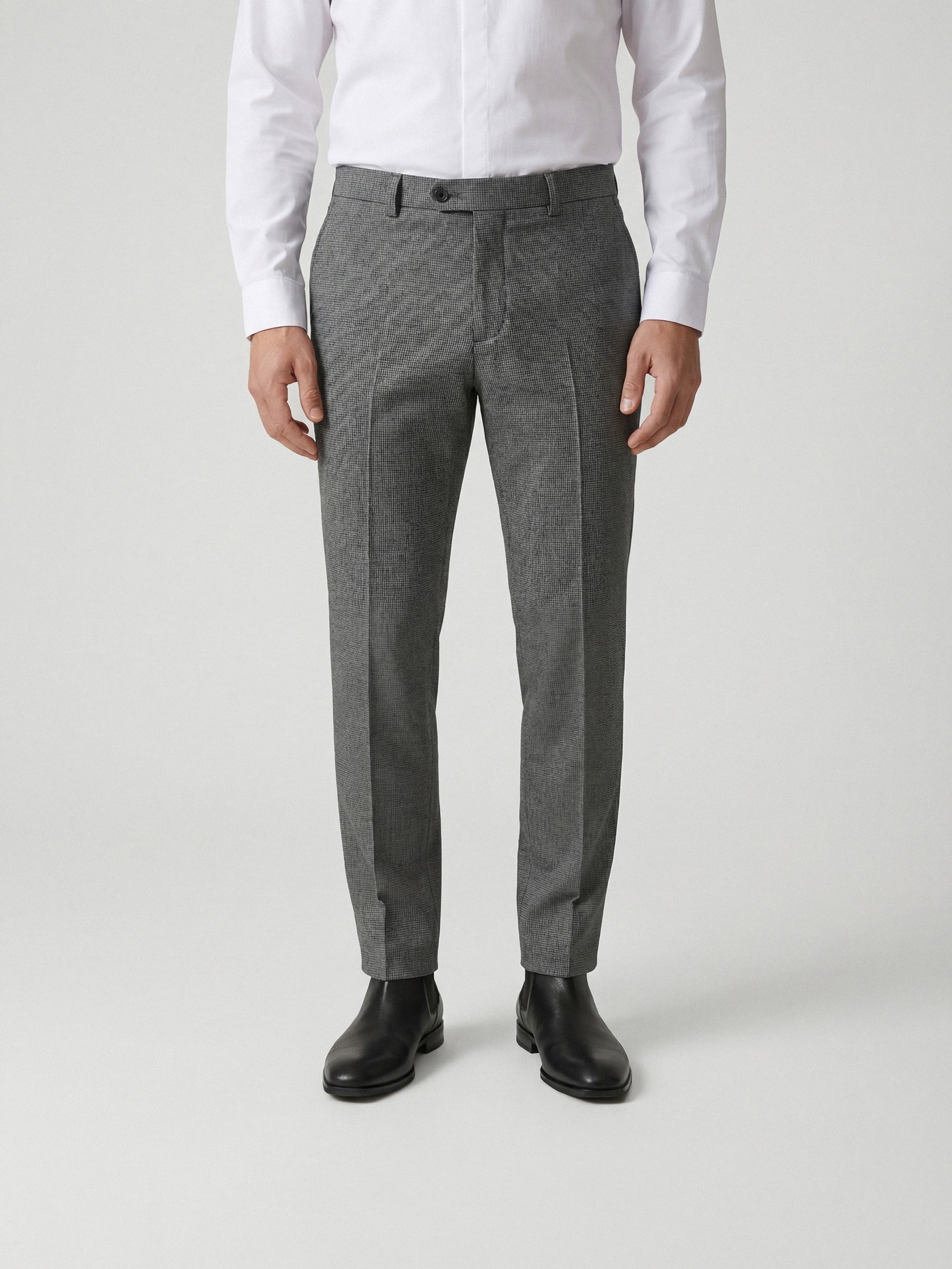 Anzughose in Slim-Fit