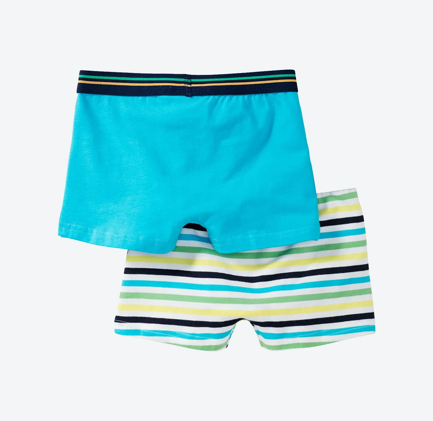 Jungen-Retroshorts mit Alien-Aufdruck, 2er-Pack