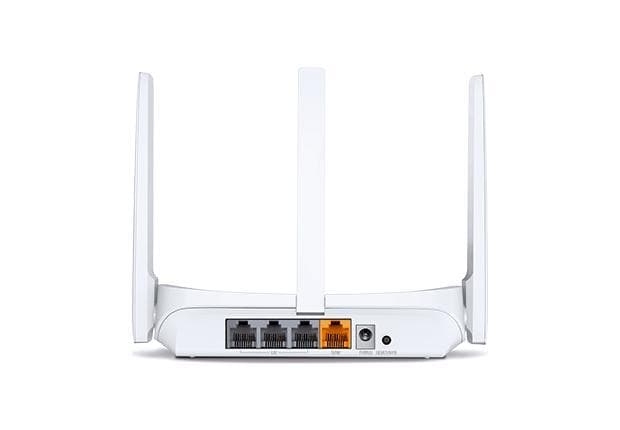 Mercusys Wireless N Router MW305R 802.11n, 300 Mbit/s, 10/100 Mbit/s, Ethernet LAN (RJ-45) porte 3, Antennetype 3xFixed, Hvid
