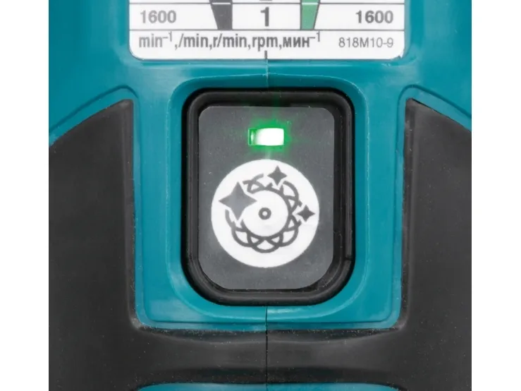 Makita DPO600Z - Tilfældig kredsløbspolerer - ledningfri - 150 mm - intet batteri - 18 V - SOLO