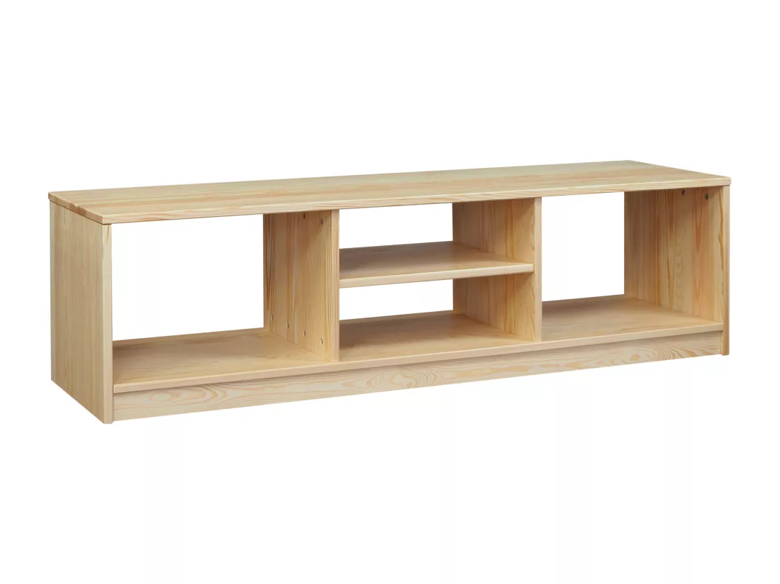 Table RTV 160 cm EKO en bois, couleur pin