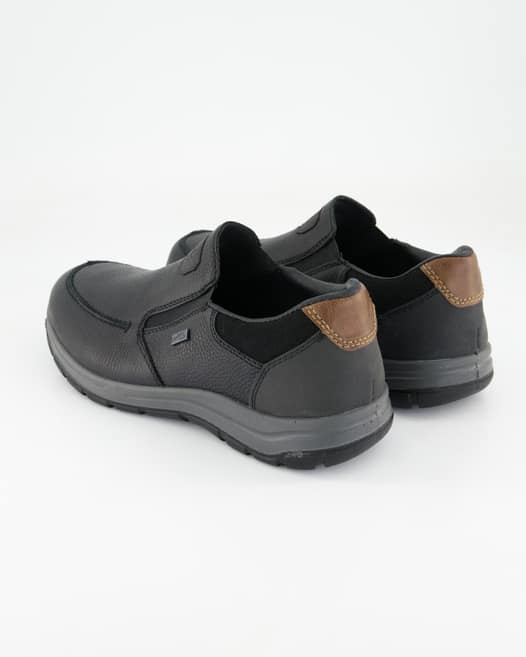 Rieker 03651-00 Slipper in Schwarz