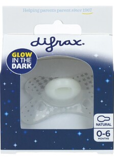 Difrax Fopspeen Natural 0-6 maanden - Sleepy Nina 1ST