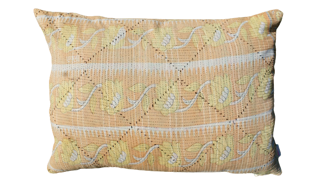Kussen Kantha vintage 50x70 cm orange yellow