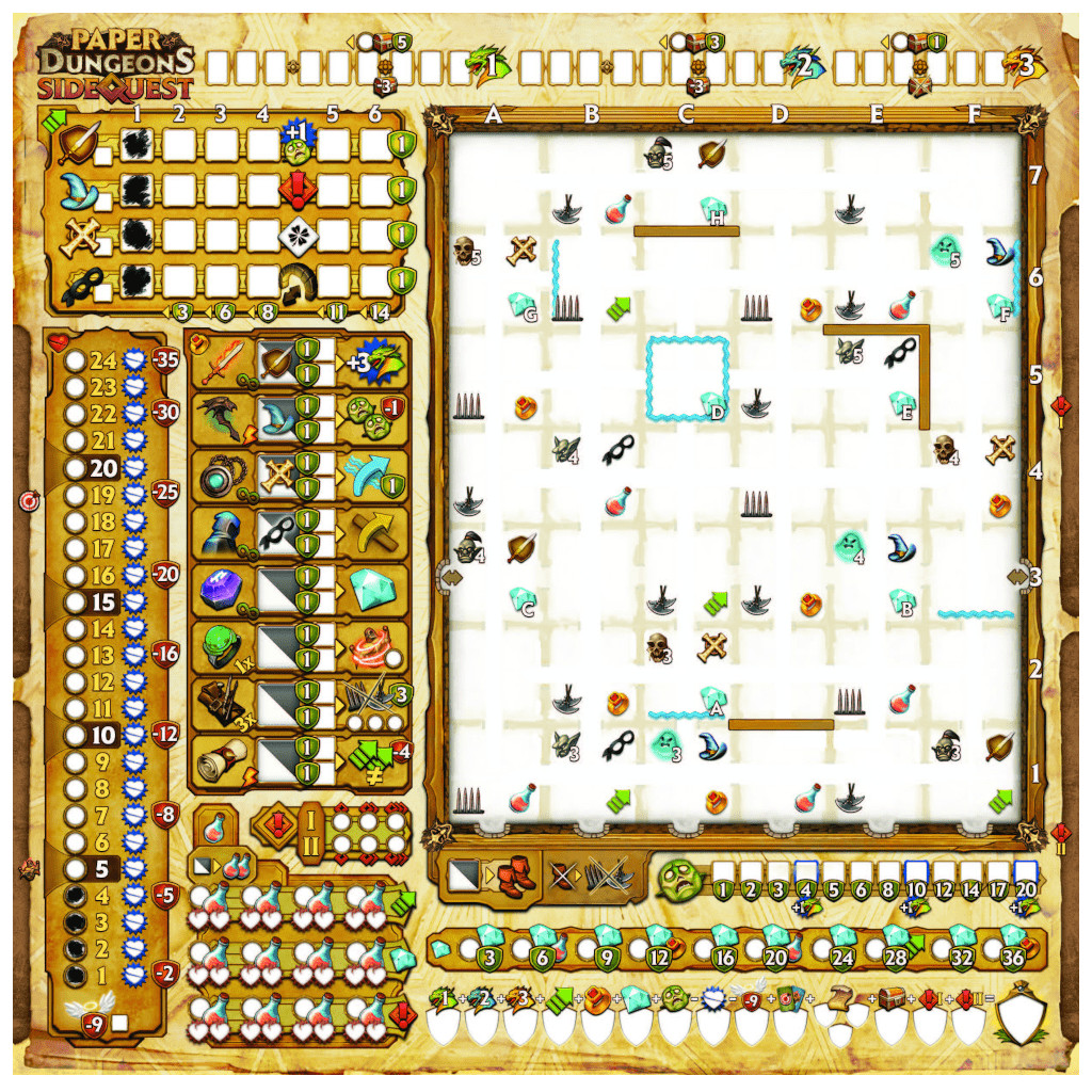 Paper Dungeons - Side Quest