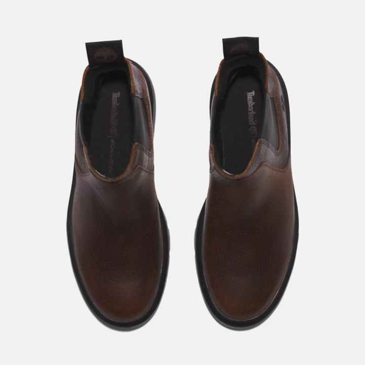 Bota Chelsea Cortina Valley Feminina em Marrom Escuro
