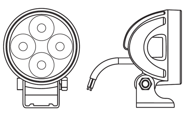 Osram LEDriving ROUND VX80-WD Zusatzscheinwerfer