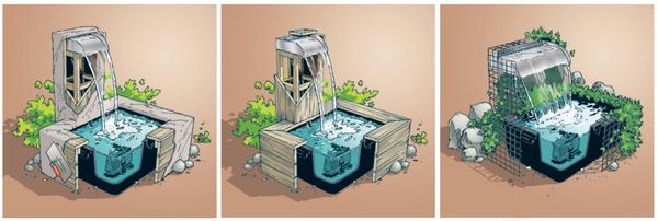 Ubbink Wasserfall-Set Nevada 60, ca.